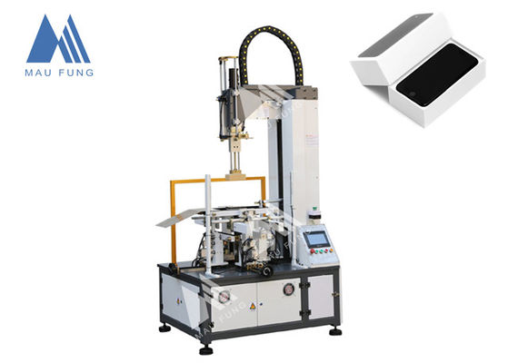 স্বয়ংক্রিয় শক্ত উপহার বাক্স প্রস্তুতকারক উচ্চ শেষ বিলাসিতা প্যাকেজিং জন্য মোবাইল ফোন বক্স তৈরীর মেশিন MF-540B