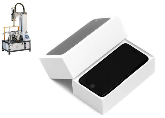 স্বয়ংক্রিয় শক্ত উপহার বাক্স প্রস্তুতকারক উচ্চ শেষ বিলাসিতা প্যাকেজিং জন্য মোবাইল ফোন বক্স তৈরীর মেশিন MF-540B