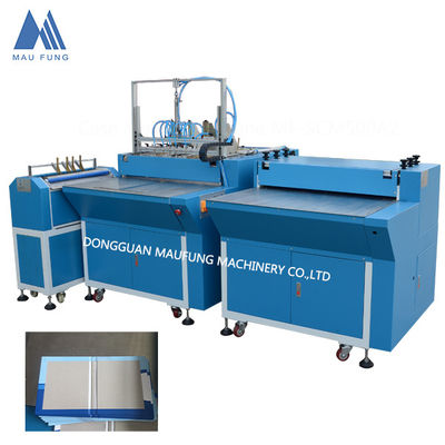 মাউফুং চীন কারখানা দুই স্টেশন সেমি অটো কেস মেকার হার্ড কভার নোটবুকের জন্য MF-SCM500A2