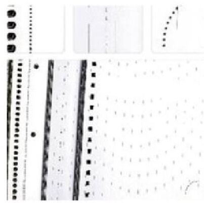 নোটবুক পেজ কোণ পারফোরিং মেশিন পেজ ছিঁড়ে ফেলার জন্য MF-PBM350