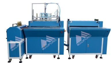 হার্ড বুক কেস তৈরির জন্য ডাবল স্টেশন গ্রে কার্ডবোর্ড প্যাকেজিং মেশিন MF-SCM500A2